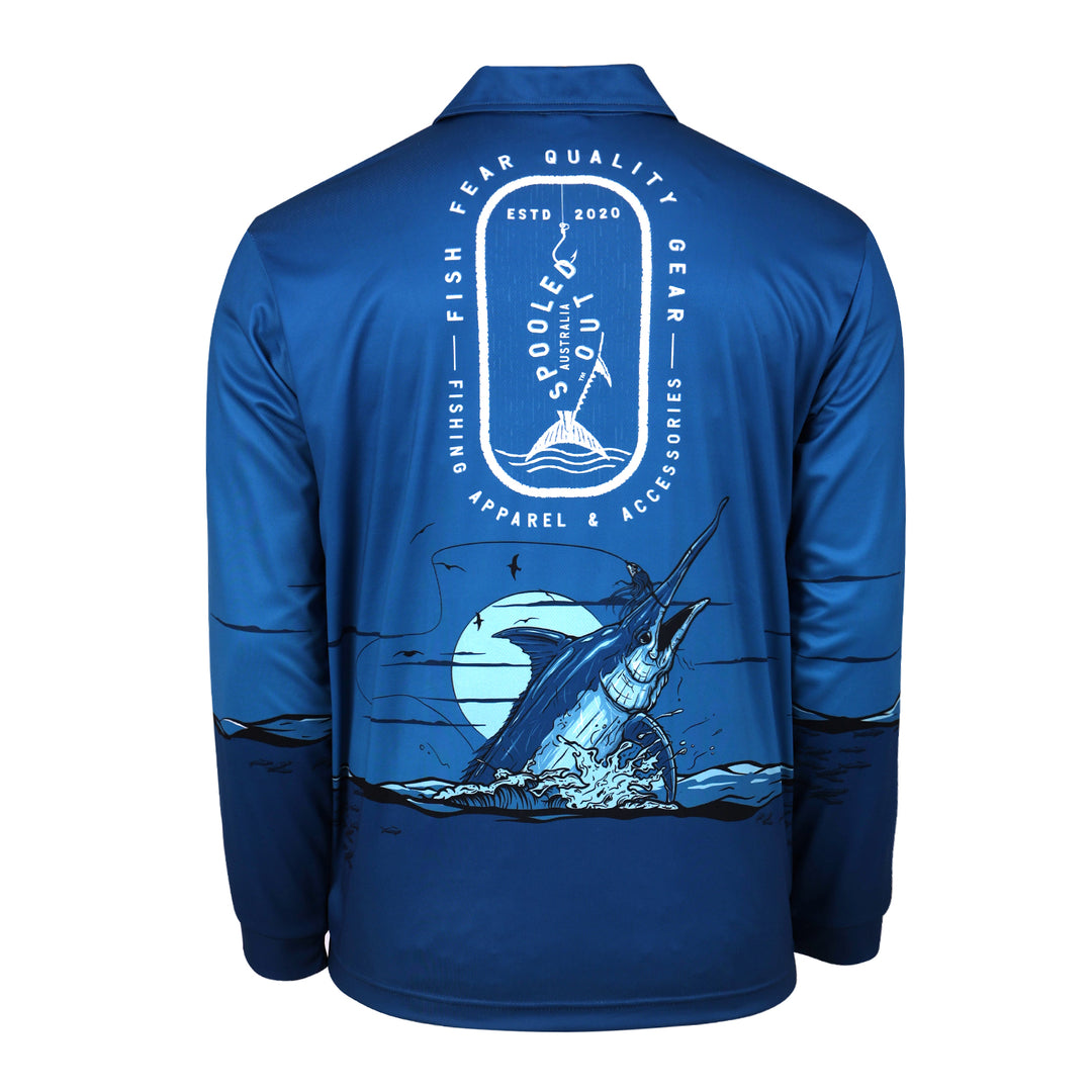 Blue Water Horizon Fishing Shirt