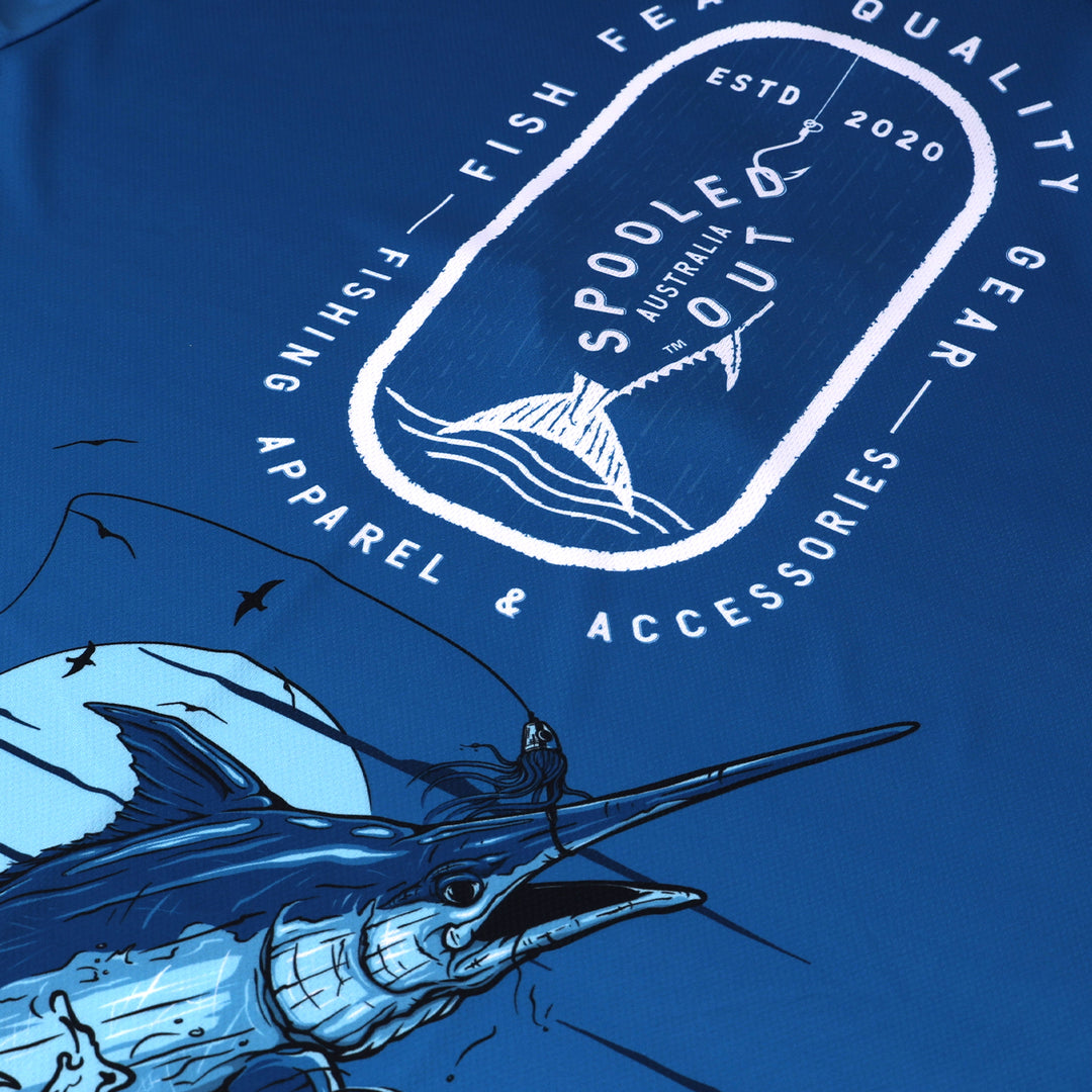 Blue Water Horizon Fishing Shirt
