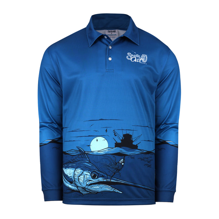 Blue Water Horizon Fishing Shirt