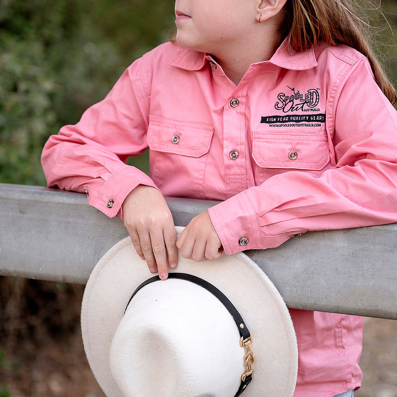 Kid's Weekender Work Shirt - Spooled Out Australia