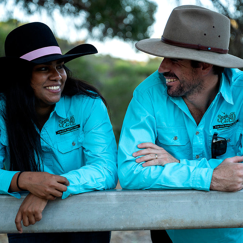 Women's Weekender Work Shirt - Spooled Out Australia
