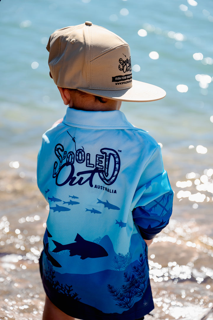 Underwater Dreaming Fishing Shirt - Fishing action at water's edge