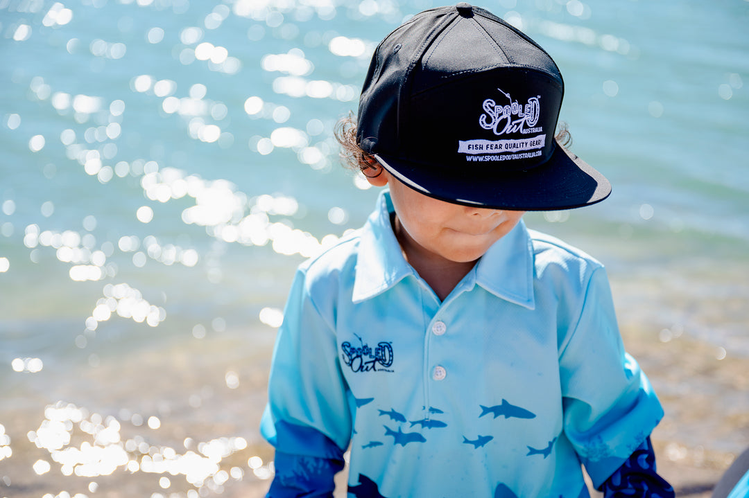 Underwater Dreaming Fishing Shirt - Waterside lifestyle scene
