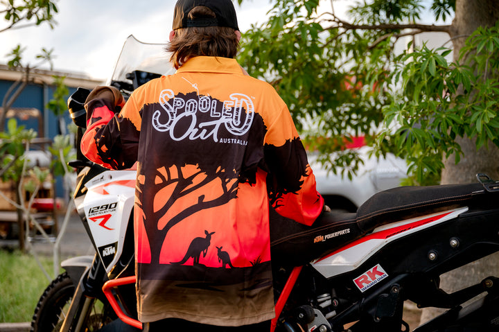 Outback Australia Fishing Shirt - Outback adventure lifestyle