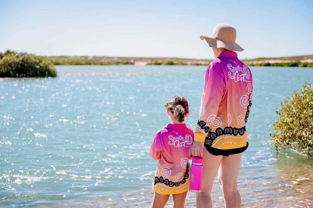 Spooled Out Australia Family Fishing Clothing Variation