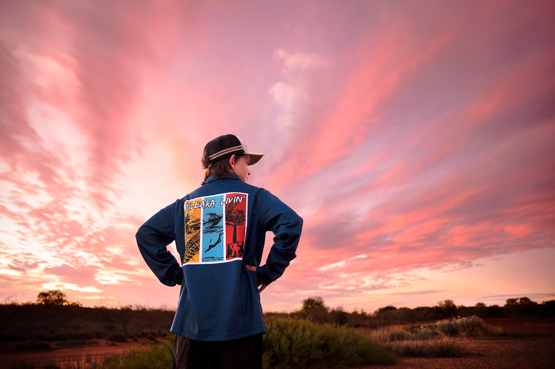 Pilbara Livin Fishing Shirt