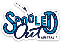 Logo of 'Spooled Out Australia' with blue text on a white background